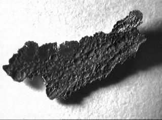 front of material