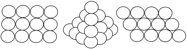 cubic packing